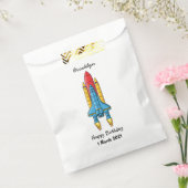 Sachets En Papier Illustration d'un vaisseau de fusées (Scellé)