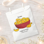 Sachets En Papier Illustration d'une puce de pomme de terre (Coupé)