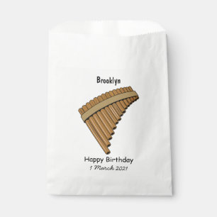 Sachets En Papier Illustration Pan flûte / panpipes