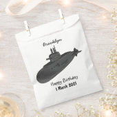 Sachets En Papier Illustration sous-marine (Coupé)