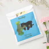 Sachets En Papier Image de dessin animé de chat en panthère noire ja (Scellé)