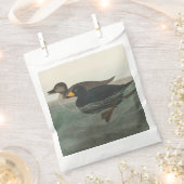 Sachets En Papier Impression de Macreuse noire d'Audubon : Canard cô (Coupé)