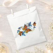 Sachets En Papier Infinité de papillons monarques (Coupé)