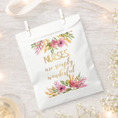 Sachets En Papier Infirmière, merci Infirmière, appréciation du pers (Coupé)