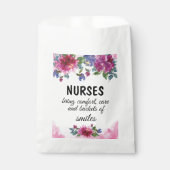 Sachets En Papier Infirmières Appréciation Merci Infirmière quittant (Devant)