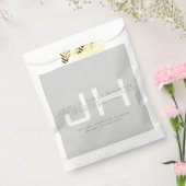 Sachets En Papier Initiales monogrammes modernes (ou autre texte) Gr (Scellé)