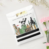 SACHETS EN PAPIER INSÉPARABLE DANS LA VILLE (Scellé)