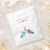 Sachets En Papier Inséparables et Mariages de coeur (Coupé)