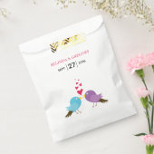 Sachets En Papier Inséparables et Mariages de coeur (Scellé)