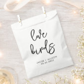 Sachets En Papier inséparables semences fleurs sauvages mariage conf (Coupé)