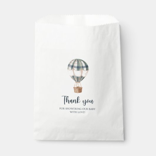 Sachets En Papier Inspired Baby Shower (Devant)