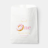Sachets En Papier Invitation d'anniversaire pour la douce petite fil (Devant)
