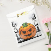 Sachets En Papier Invitation d'Halloween modifiable, fête d'Hallowee (Scellé)