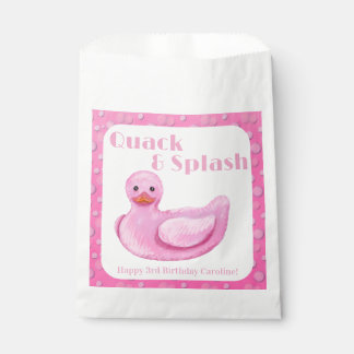 Sachets En Papier Invitation pour le 3e anniversaire de Quack and Sp