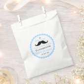 Sachets En Papier Invité du Baby shower Mustache Little Man (Coupé)