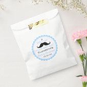 Sachets En Papier Invité du Baby shower Mustache Little Man (Scellé)