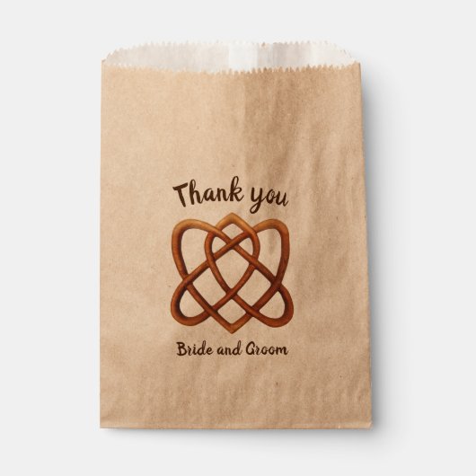 Sachets En Papier Irish Love Knot (Devant)