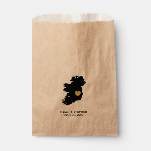 Sachets En Papier Irlande Mariage Favor Treat Sacks, Carte Cadeaux S