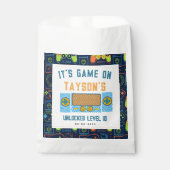 Sachets En Papier It’s Game On Napkins – Video Game Birthday Party (Devant)