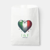 Sachets En Papier Italie Mariage en couple (Devant)