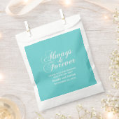 Sachets En Papier Ivory Always & Forever Wedding Favor Bags (Coupé)