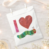 Sachets En Papier J'Aime La Caterpillar Très Affamée (Coupé)