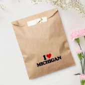 SACHETS EN PAPIER J'AIME MICHIGAN (Scellé)
