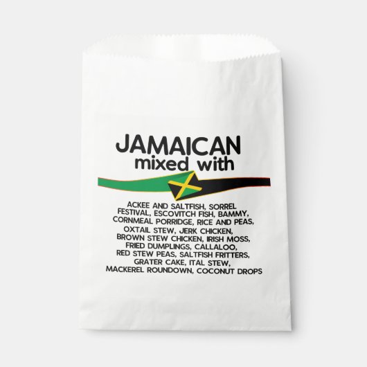 Sachets En Papier Jamaïcain Mélangé Avec La Jamaïque Fière (Devant)