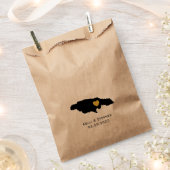 Sachets En Papier Jamaïque Mariage Favor Treat Sacks, Carte Cadeaux  (Coupé)