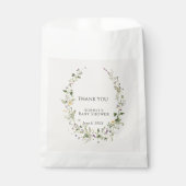 Sachets En Papier Jardin Botanique Petit Un Dans Le Baby shower Fleu (Devant)