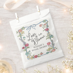 Sachets En Papier Jardin d'été Bright Floral Fête des mariées