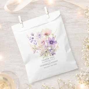 Sachets En Papier Jardin Fleurs sauvages violet lavande violet Maria