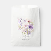 Sachets En Papier Jardin Fleurs sauvages violet lavande violet Maria (Devant)