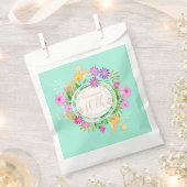 Sachets En Papier Jardin Floral (Coupé)