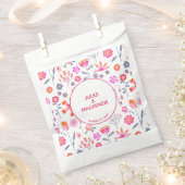 Sachets En Papier Jardin rose moderne Boho (Coupé)