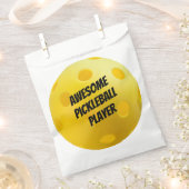 Sachets En Papier Jaune Pickleball Balls Pickleball Party (Coupé)