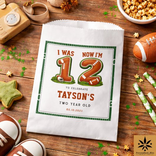 Sachets En Papier J'avais 1 an, maintenant j'en ai 2 – Deuxième anni