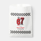 Sachets En Papier J'avais 6 ans, maintenant j'ai 7 ans – Anniversair (Devant)
