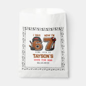 Sachets En Papier J'avais 6 ans, maintenant j'ai 7 ans – Fête d'anni (Devant)