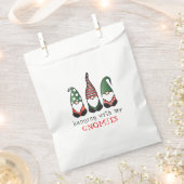 Sachets En Papier Je Passe Avec Mes Gnomies Drôle Noël En Disant (Coupé)