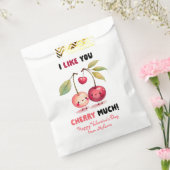 Sachets En Papier Je t'aime Cherry Beaucoup de classe Saint-Valentin (Scellé)