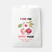 Sachets En Papier Je t'aime Cherry Beaucoup de classe Saint-Valentin (Devant)