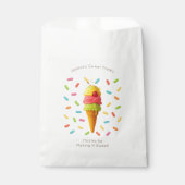 Sachets En Papier Jessica's Sweet Traitements - Glace Cream Party (Devant)