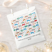 Sachets En Papier Jeu Gamer fête d'anniversaire (Coupé)