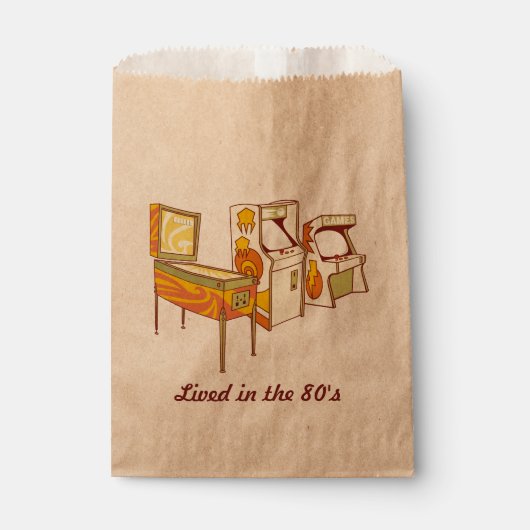 Sachets En Papier Jeux rétro (Devant)