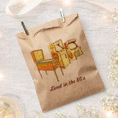 Sachets En Papier Jeux rétro (Coupé)