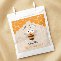 Joli 1er Anniversaire Abeille à Miel Jour de Nid d