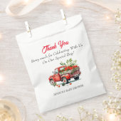 Sachets En Papier Joli Baby shower de fraise Merci (Coupé)