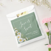 Sachets En Papier Joli Basil Vert & Blanc Mariage (Scellé)