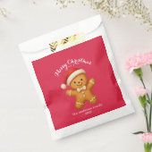 Sachets En Papier Joli bonhomme en pain d'épices avec chapeau de Pèr (Scellé)